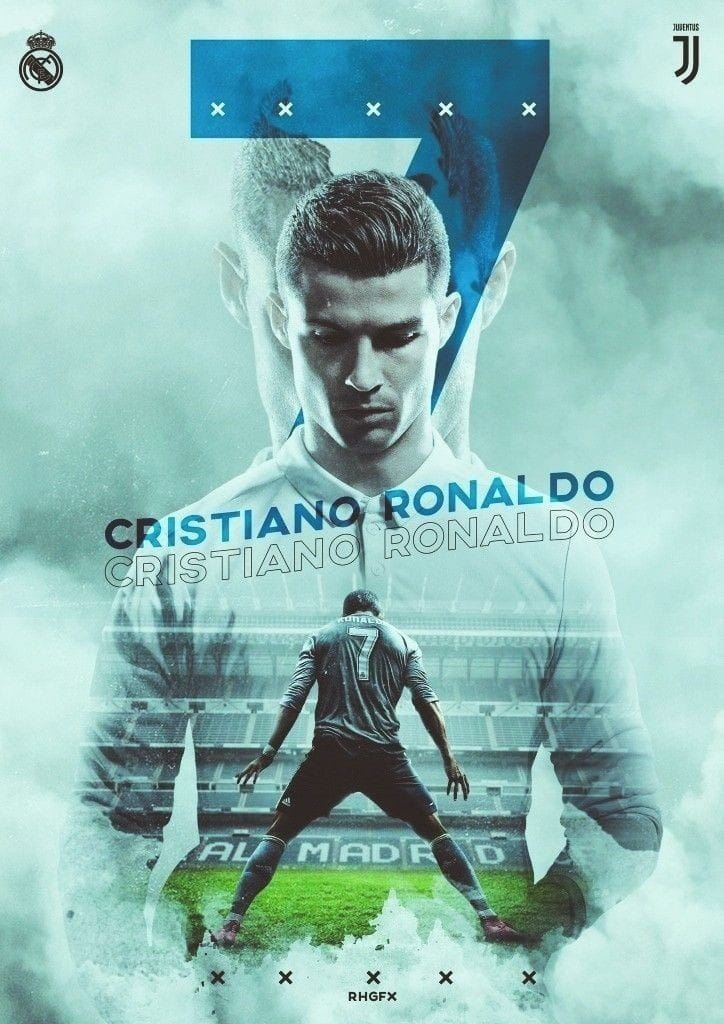 CRISTIANO RONALDO POSTER - ICONIC LEGENDARY EDITION