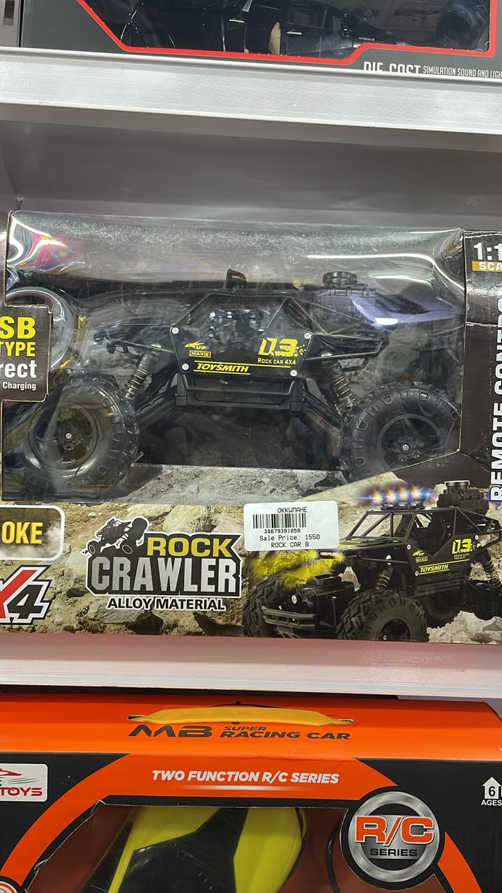 Rock Crawler 4x4 Remote Control Car - Alloy Material