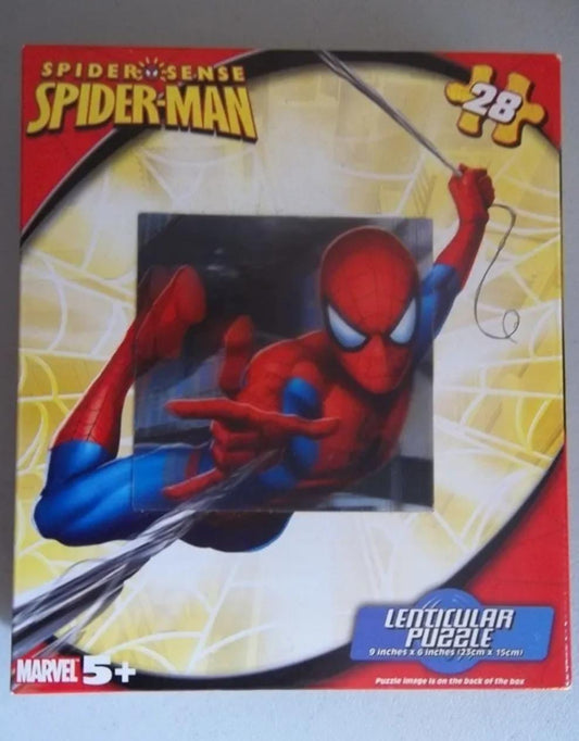 Spider-Sense Spider-Man vs Venom 28-Piece Lenticular Puzzle