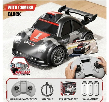 Mini RC Sensor car With High-Definition Camera & In Build Display Controller (Two Colours)