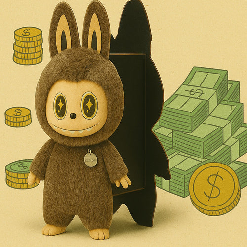 Labubu Wooden Big Money Bank !
