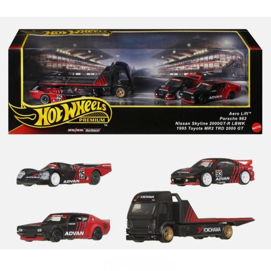 Hot Wheels Premium Team Transport Set