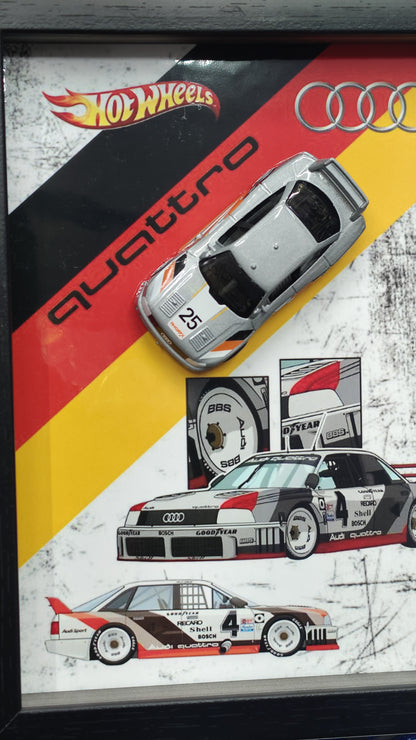 3D Car Frame - Diecast Model Wall Art