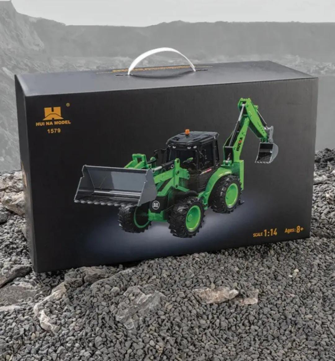 HUINA 1579 RC BACKHOE LOADER SCALE 1/14