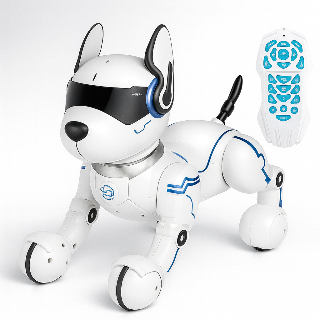 Multimode Interactive RC Robot Dog – Programmable Smart Pet with Cute Moves