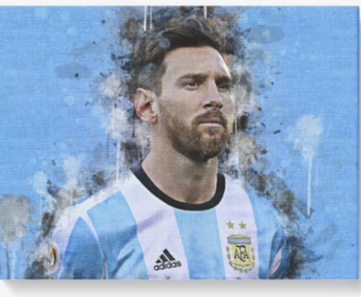 LIONEL MESSI POSTER: ARGENTINA'S PRIDE