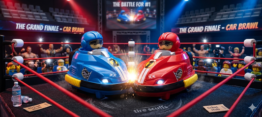 🔥 BUMPER Go Kart RC Battle Set – High-Speed Multiplayer Fun with Pop-Up Drivers & 360° Stunts! Dashing car