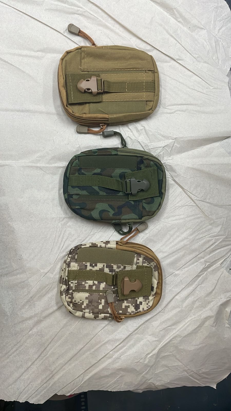 Tactical MOLLE Utility Pouch Pack of 2