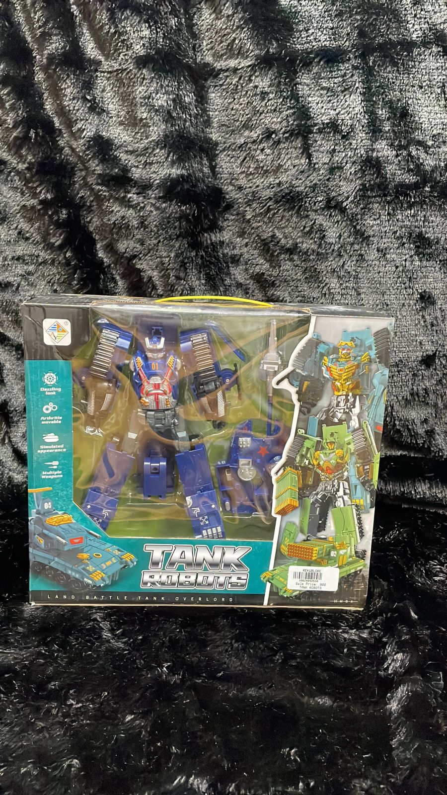 Tank Robots Land Battle Transforming Action Figures (Set of 3) - Multi-Color