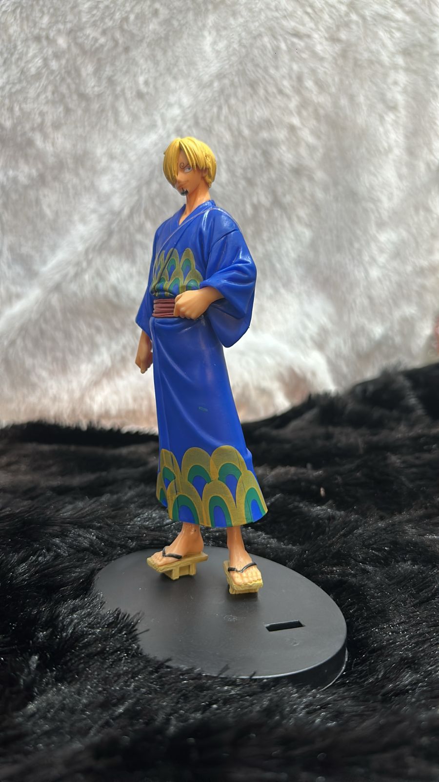 One Piece Sanji Wano Arc Kimono Figurine - 6-Inch Collectible Anime Statue"