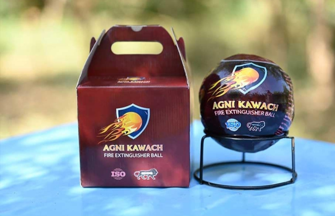 AGNI Kawach Fire Extinguisher Ball🔥🔥 |  Fire Safety ball for Home,Office, School and warehouse|