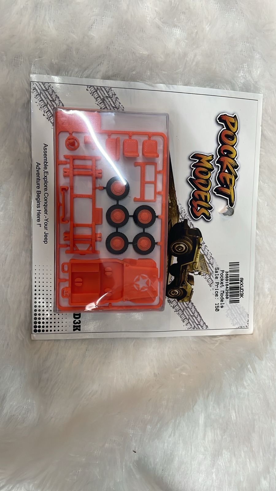 Pocket Models Assemble Jeep Conqueror Kit