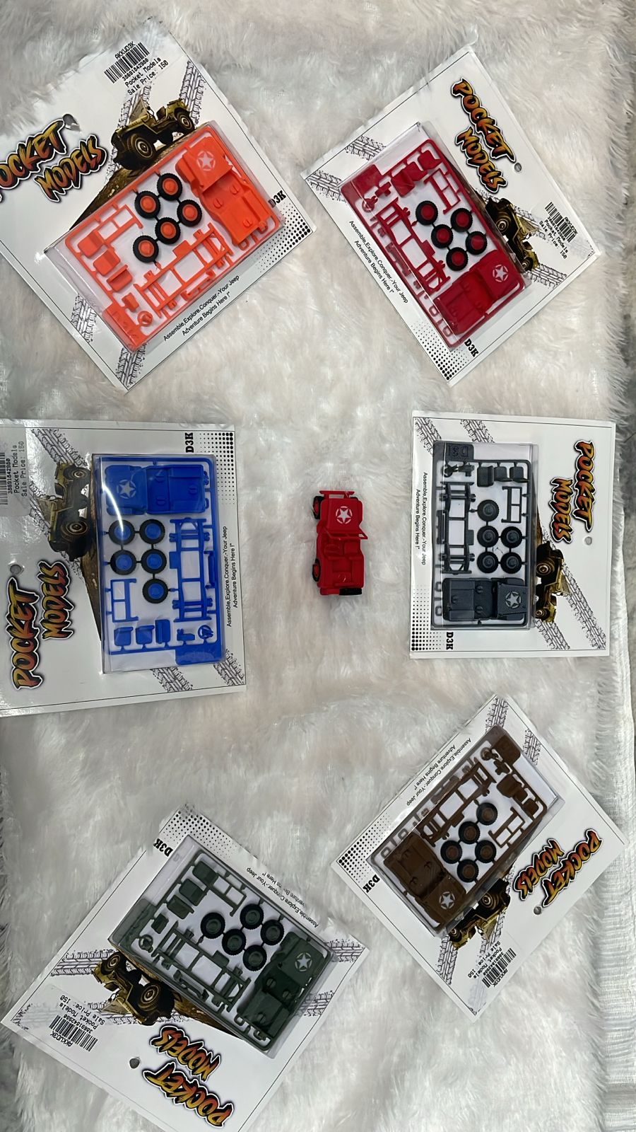 Pocket Models Assemble Jeep Conqueror Kit