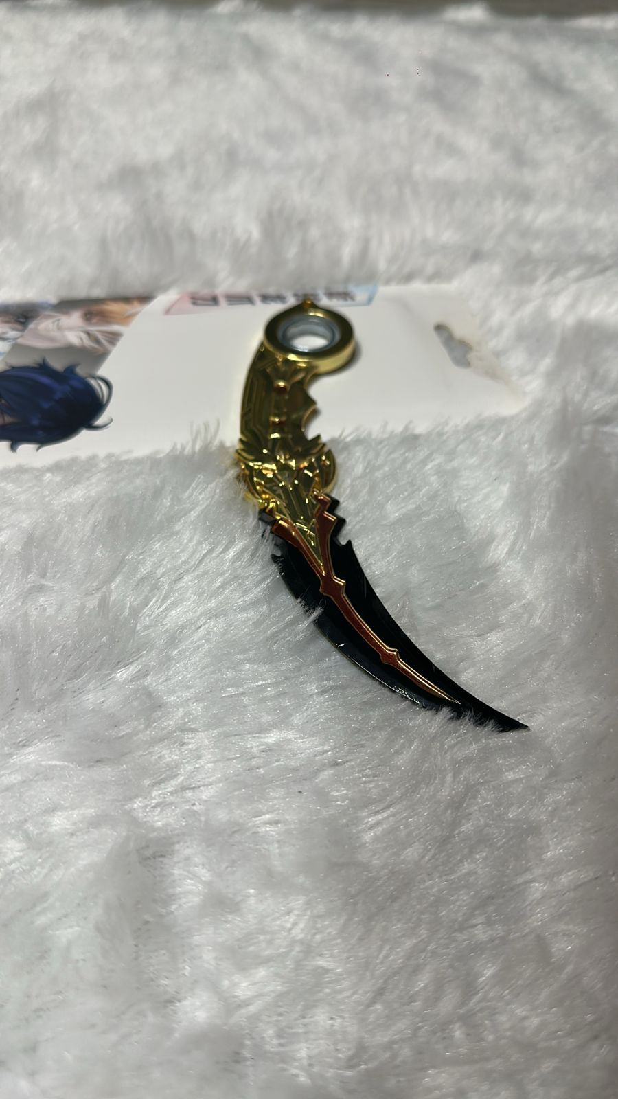 Bleach Zangetsu Karambit Knife Replica