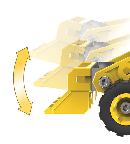 Meccano Bulldozer Building Kit – STEM Construction Set for Kids 8+